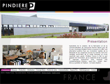 Tablet Screenshot of pindiere.fr